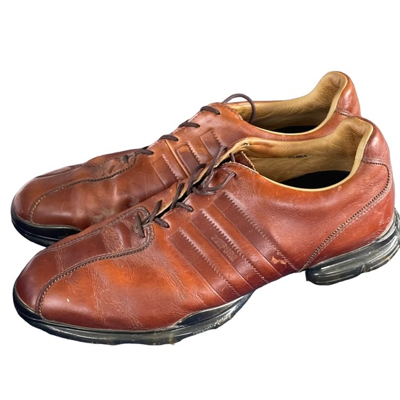 Adidas Adipure Golf Shoes Mens Size 9 US Brown Leather Lace Up main image 6